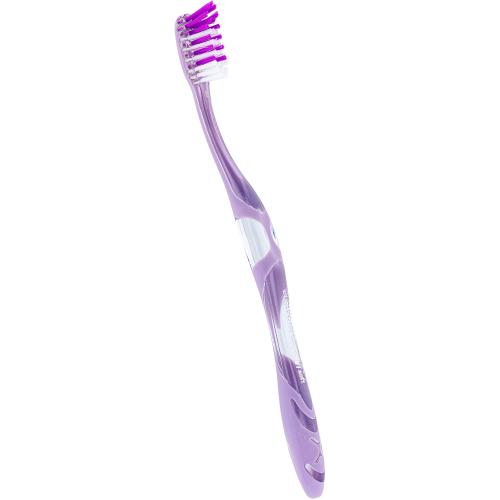 Elgydium Toothbrush Antiplaque Soft Μαλακή Οδοντόβουρτσα για Βαθύ Καθαρισμό & Απομάκρυνση Οδοντικής Πλάκας 1 Τεμάχιο - Μωβ
